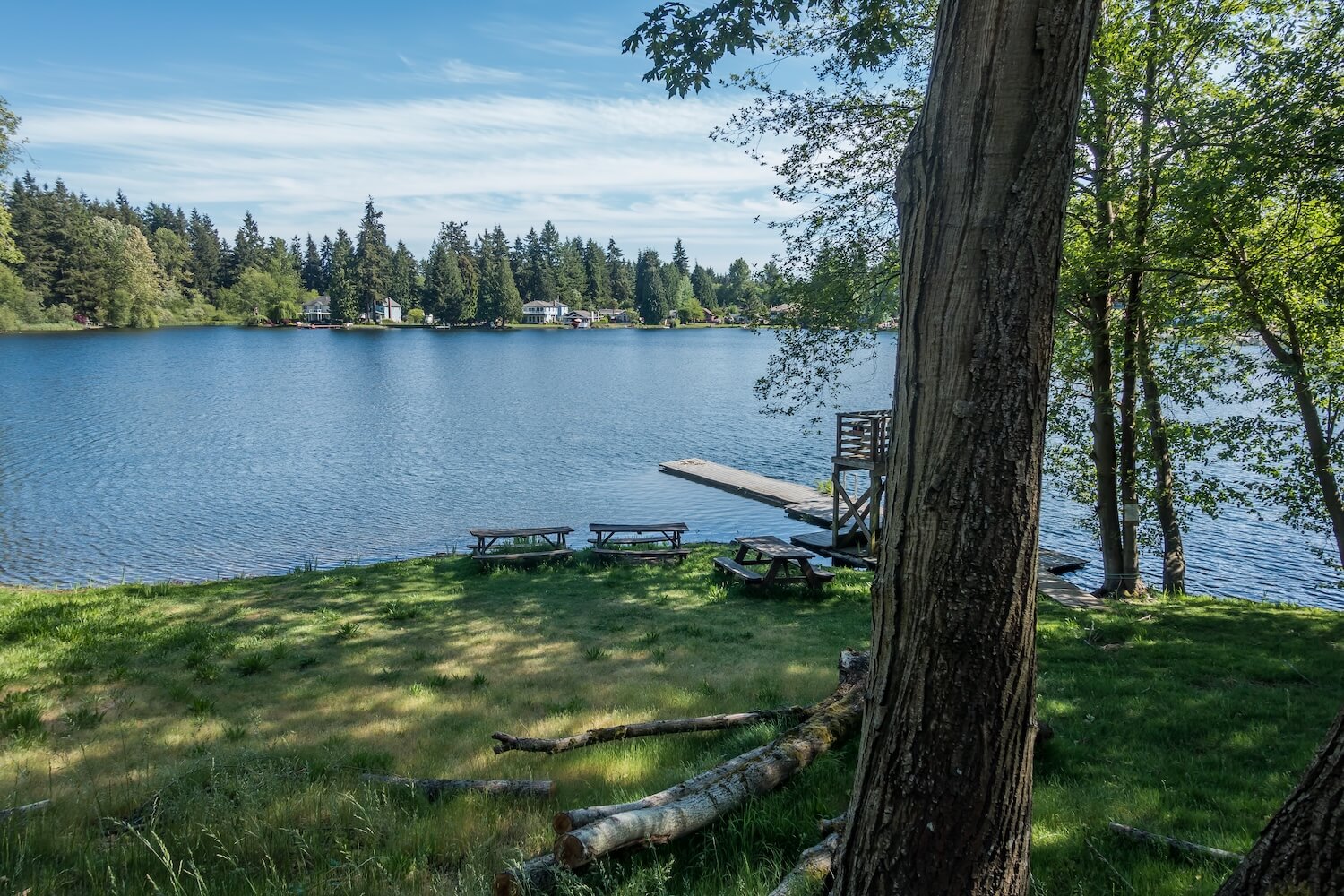 Mirror Lake in Federal Way Washington