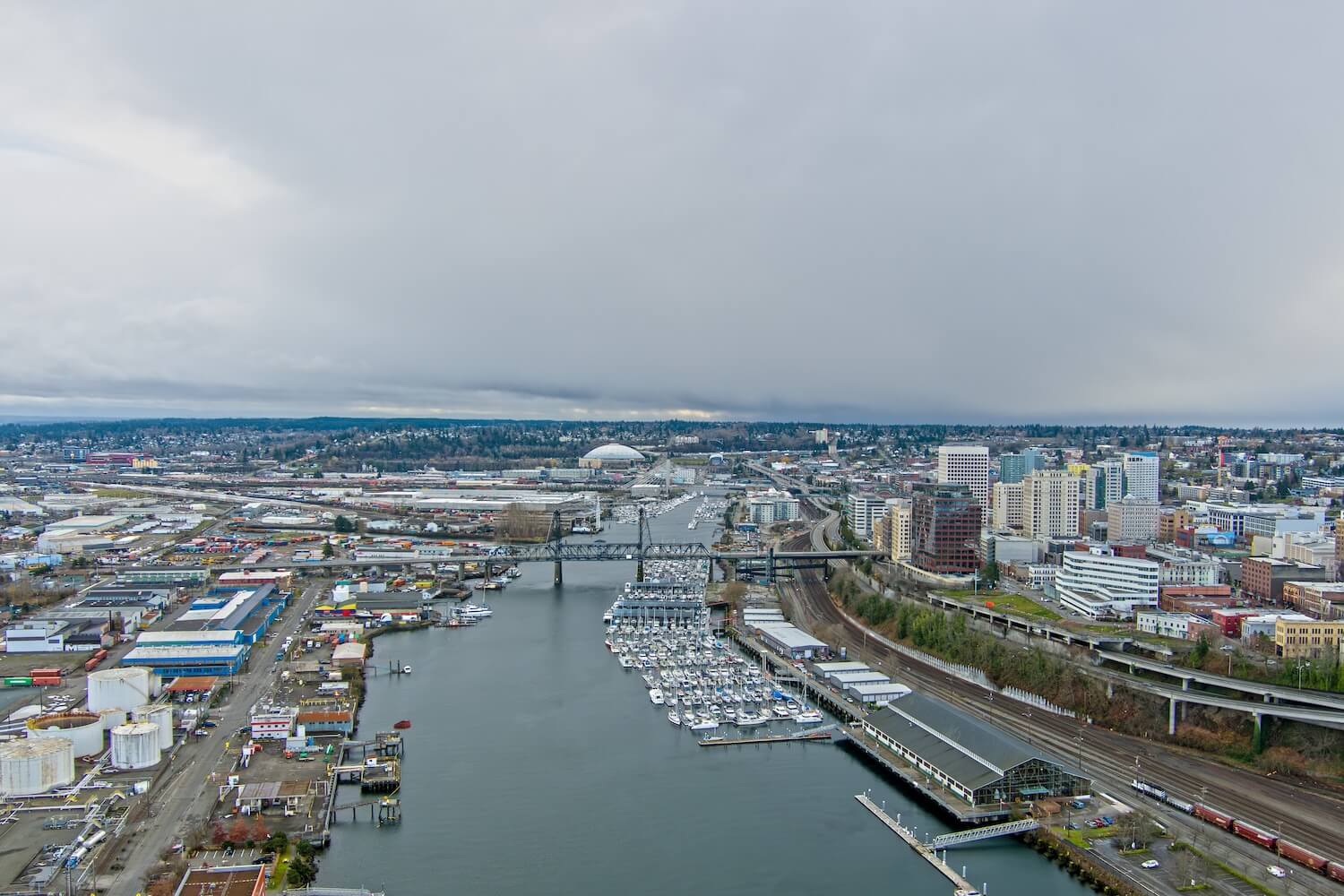 View of Tacoma Washington